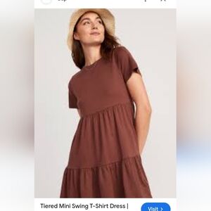 LAST CHANCE! Old Navy Tiered Swing Dress
